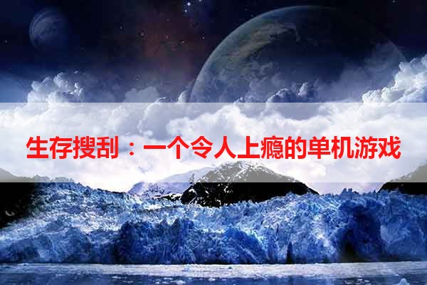 生存搜刮：一个令人上瘾的单机游戏