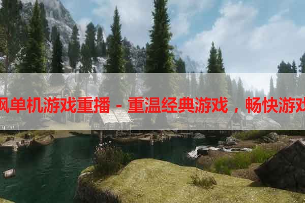 董小飒单机游戏重播 - 重温经典游戏，畅快游戏乐趣