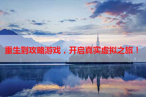 重生到攻略游戏，开启真实虚拟之旅！